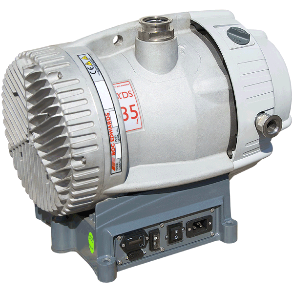 Edwards XDS 35i Dry Vacuum Pump 20.6 CFM with an IEC60320 Connector,  100-120 V / 200-230 V, Single Phase, A73001983